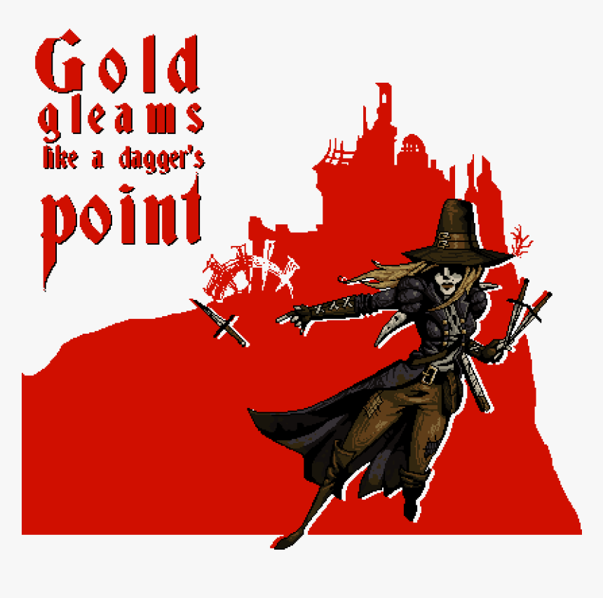 Darkest Dungeon Bounty Hunter Pixel, HD Png Download