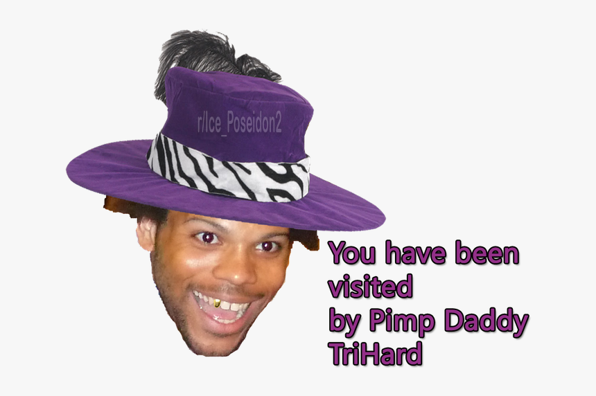 Cmonbruh Transparent Trihard - Twitch Afro, HD Png Download