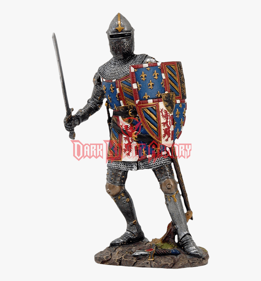 Knight King Arthur Figurine Plate Armour - Knight In Full Armor, HD Png Download