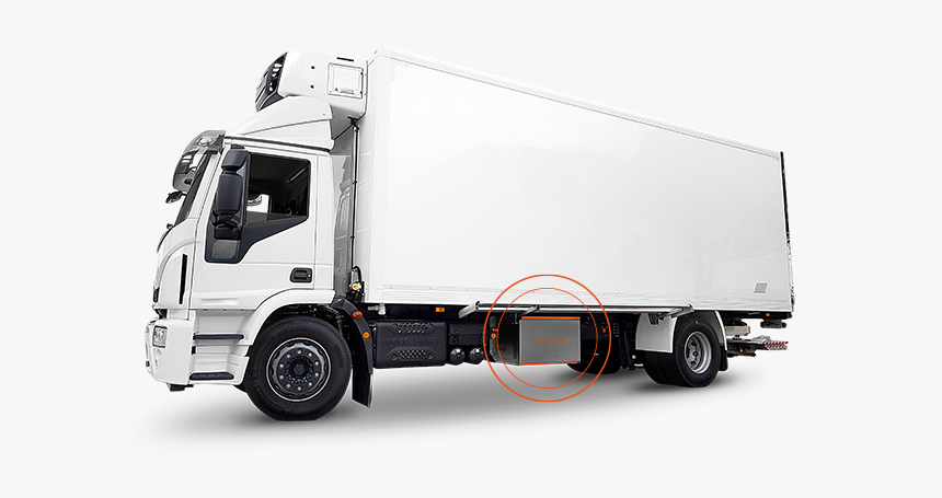 Distribution Truck Png, Transparent Png