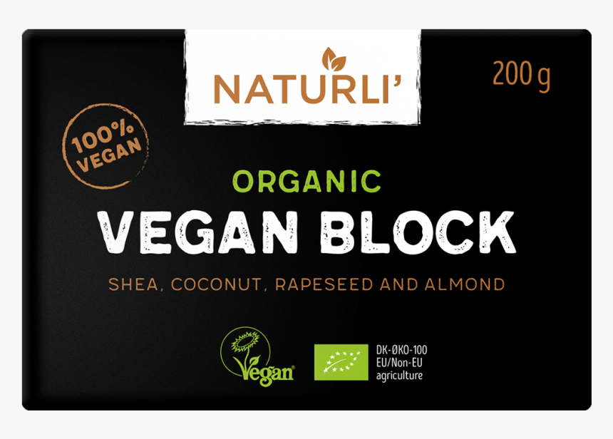 Naturli Vegan Block, HD Png Download