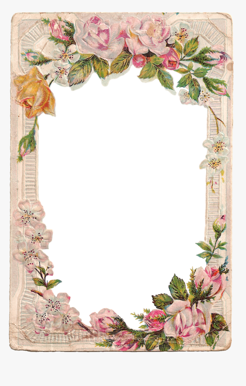 Floral Frames And Borders, HD Png Download