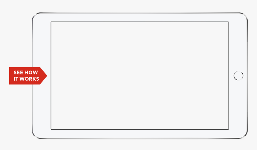 Ipad Frame - Display Device, HD Png Download