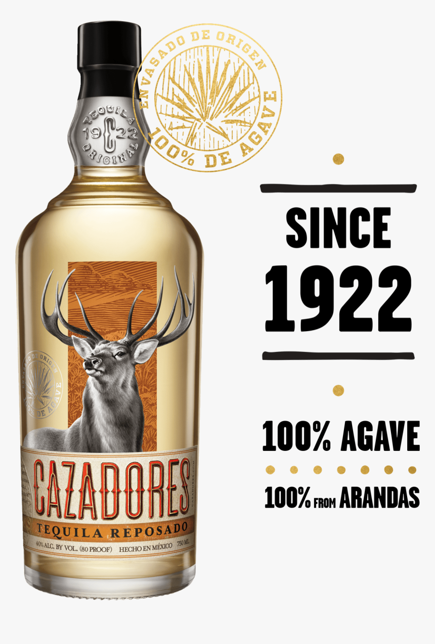 Cazadores Tequila, HD Png Download