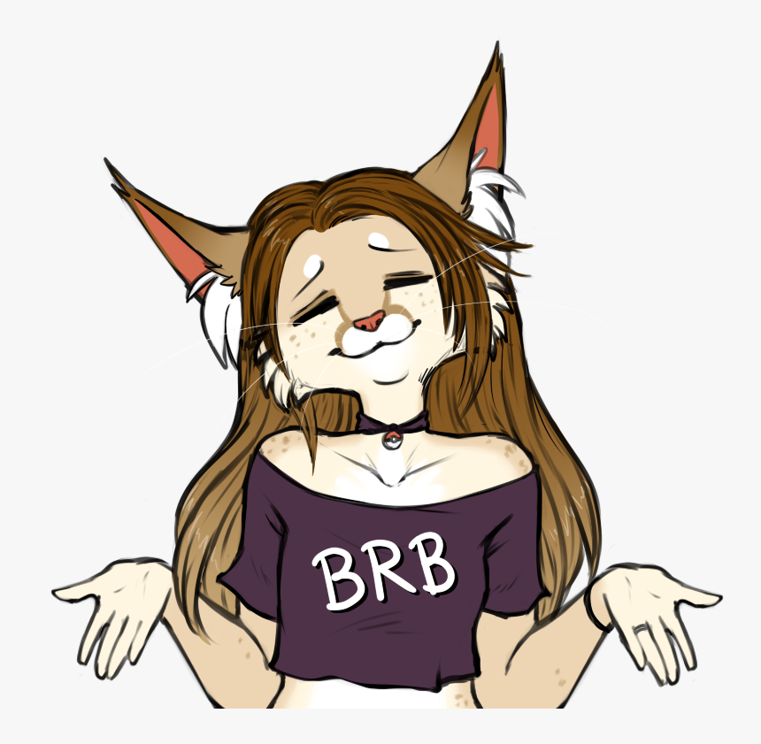 Brb - Cartoon, HD Png Download