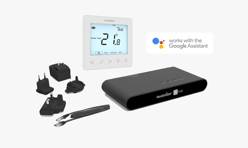 Google Home Thermostat - Smart Thermostat Google Home, HD Png Download