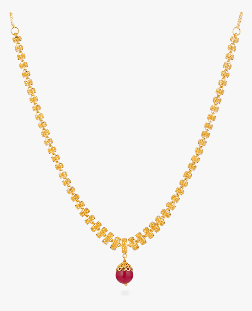 22ct Gold Bridal Necklace - Blue Sapphire Necklace Designs, HD Png Download