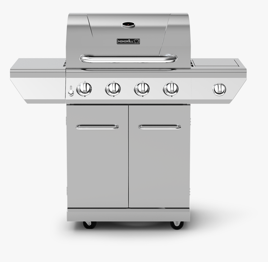 4-burner Propane Gas Grill With Stainless Steel Side - Nexgrill Replacement Grease Tray, HD Png Download