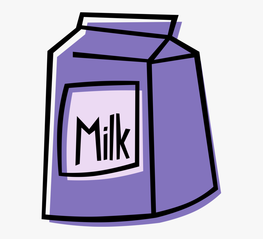 Transparent Milk Carton Png - Milk And Yogurt Clipart, Png Download
