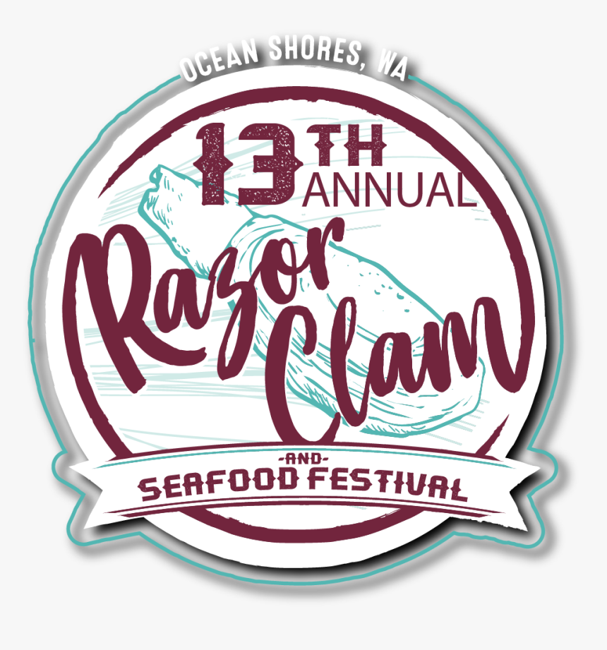Clam Chowder Clip Art - Ocean Shores Razor Clam Festival 2019, HD Png Download