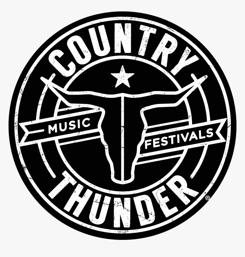 Ctlogo Tm Circle Official Black - Country Thunder Calgary 2018, HD Png Download