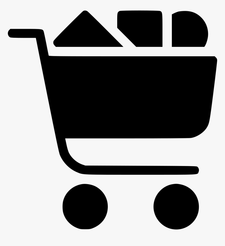 Full Cart - Full Cart Icon Png, Transparent Png