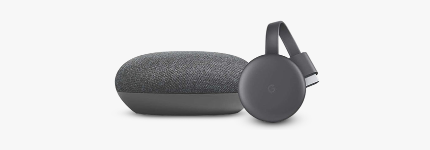 Google Home Mini & Chromecast - Gadget, HD Png Download