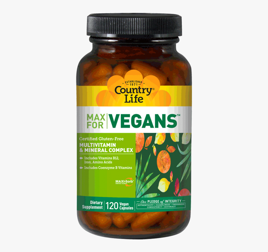 Country Life Max For Vegans, HD Png Download