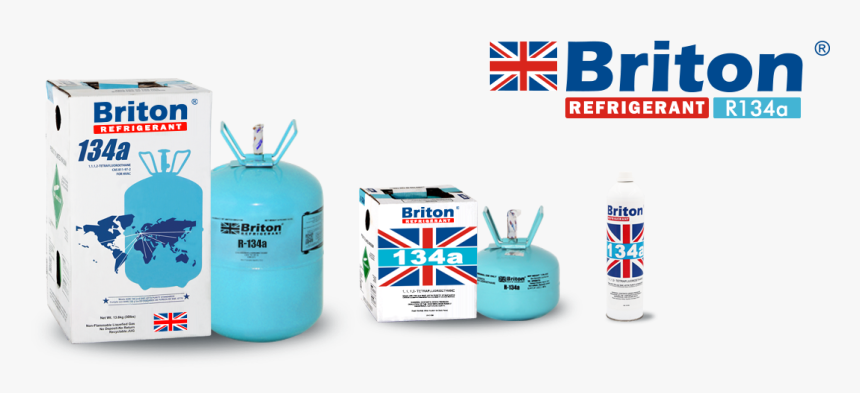 Briton R-134a Refrigerant Gas - Briton R22, HD Png Download