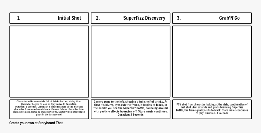 Beginning Middle And End Story Board, HD Png Download