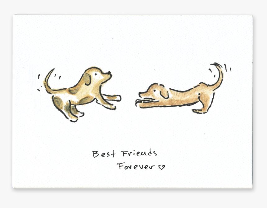 Best Friends Forever - Cartoon, HD Png Download