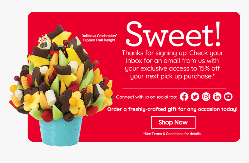15 Discount Edible Arrangements, HD Png Download , Transparent Png