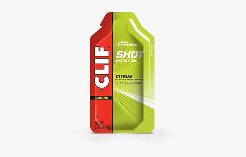 Citrus Flavor Packaging - Clif Shot Energy Gel Chocolate Cherry, HD Png Download