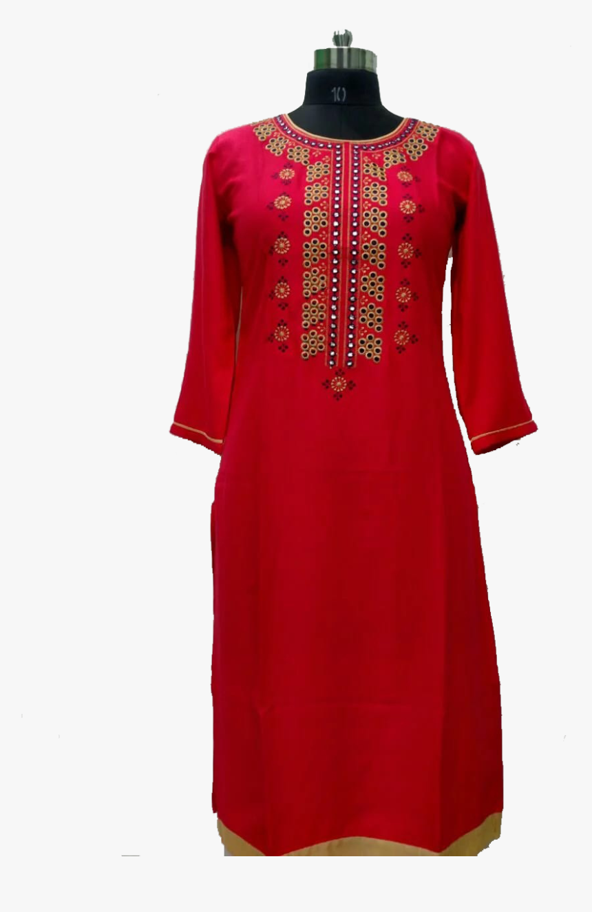 Women S Cotton Kurti - Day Dress, HD Png Download