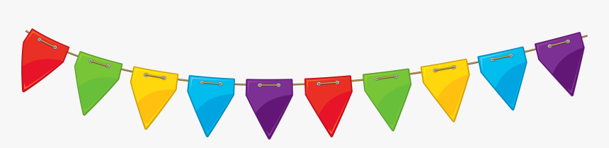 Birthday Clipart Streamer - Streamer Png, Transparent Png