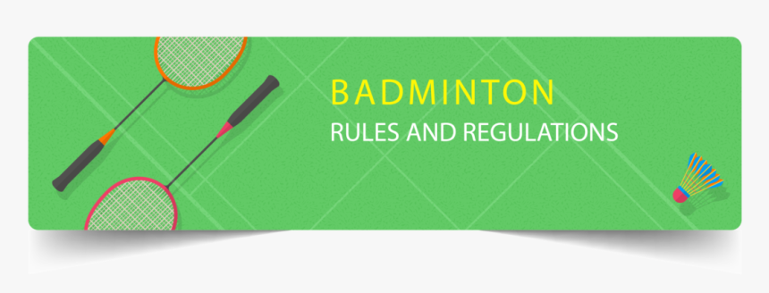 Regulations In Badminton, HD Png Download