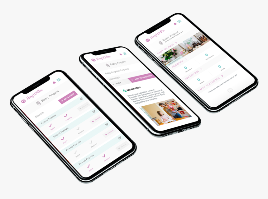 Heywilla Iphone X 3 View - Tink App, HD Png Download