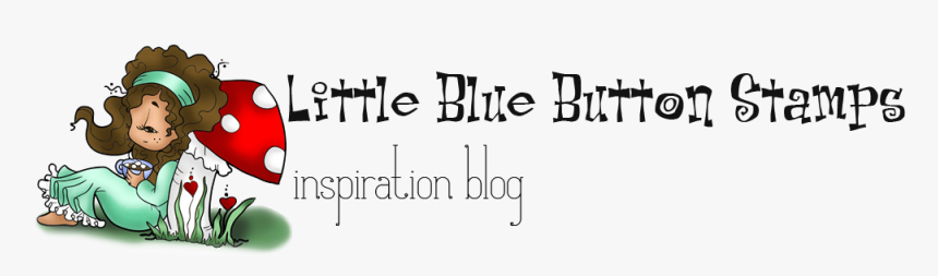 Little Blue Button Stamps - Calligraphy, HD Png Download