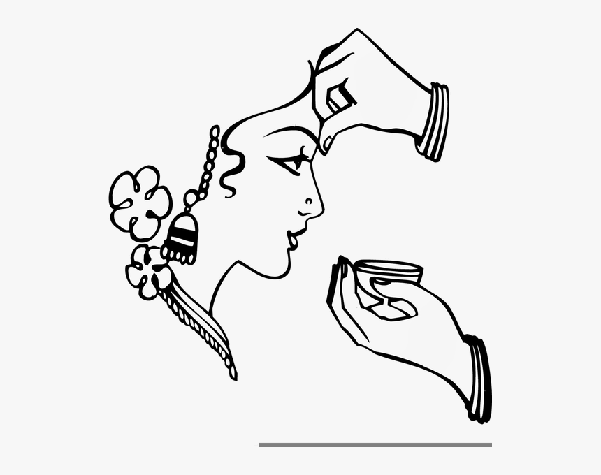 Wedding Hindu Clipart Black White Free Images At Transparent, HD Png Download