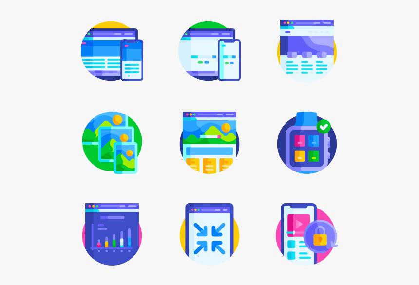 Design Icon For Website, HD Png Download