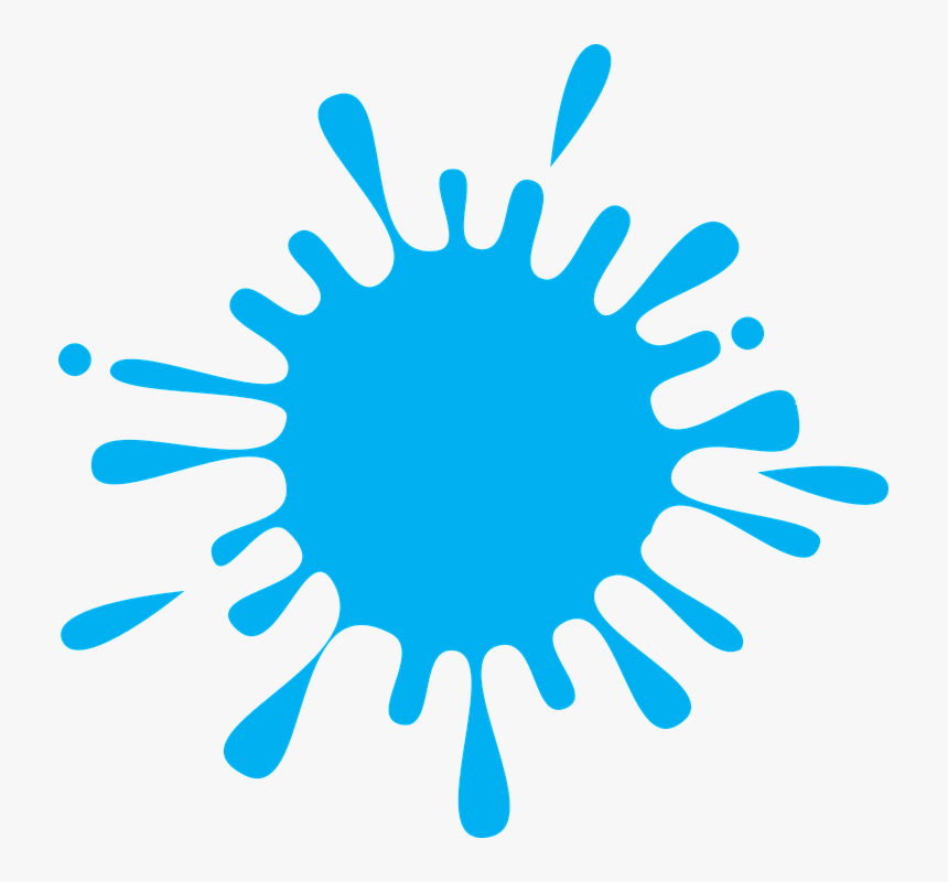 Pink Color Splash Clipart, HD Png Download