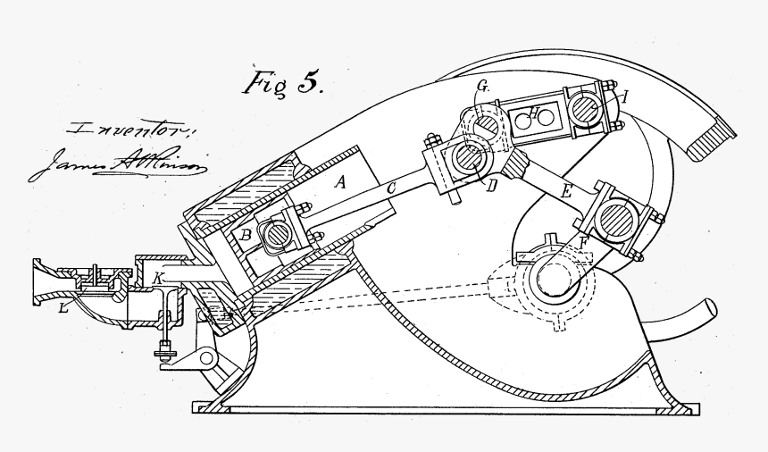 Atkinson Gas Engine - Atkinsonův Cyklus, HD Png Download