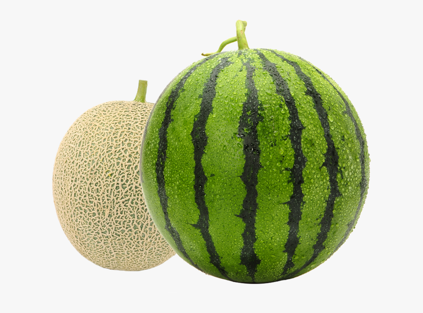 Mello Watermelon And Cantaloupe - Watermelon, HD Png Download