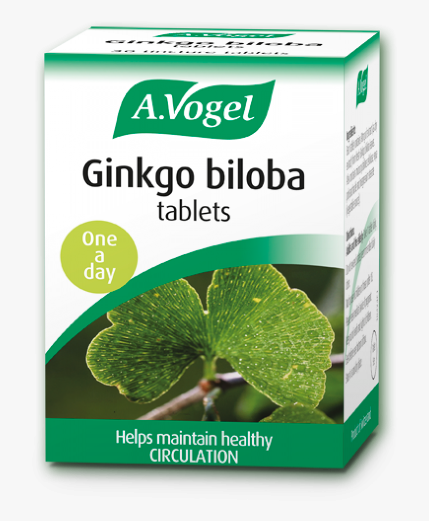A Vogel Ginkgo Biloba 30 Tabs - Echinaforce Tablets, HD Png Download
