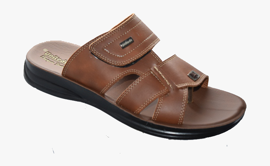 Kolkata White Chappal , Png Download - Slide Sandal, Transparent Png
