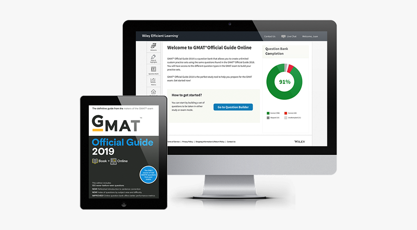 Gmat Official Guide 2020, HD Png Download