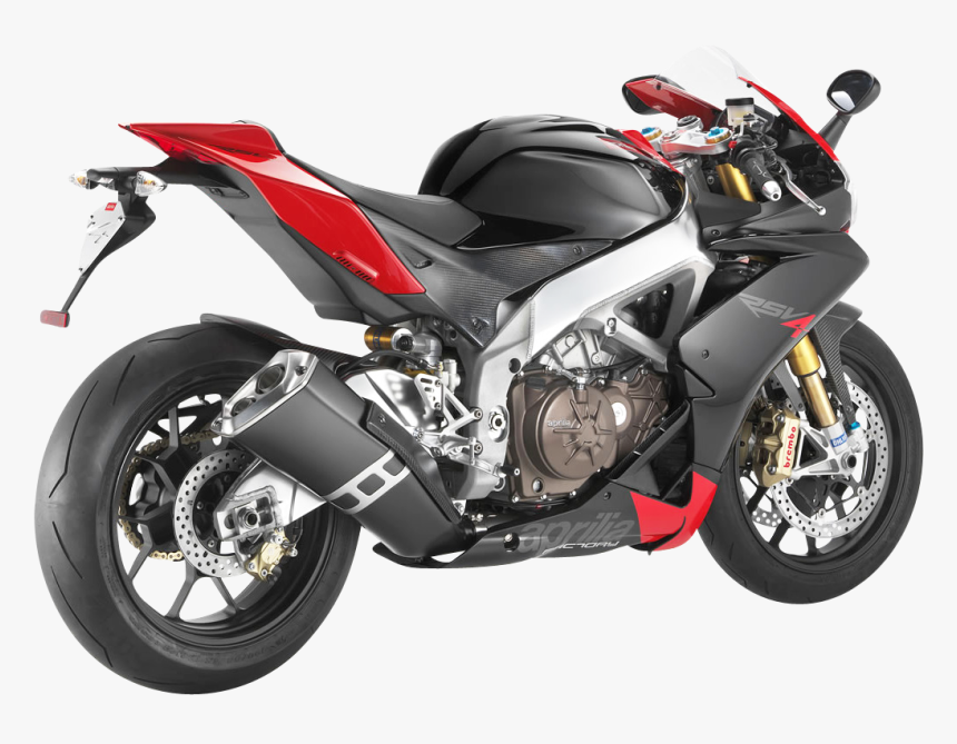 Black Aprilia Rsv4 Motorcycle Bike Png Image - Aprilia Rsv4 Rr 2019, Transparent Png