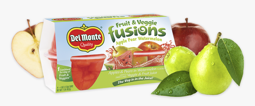 Apple Pear Watermelon, Del Monte® Fusions - Monte, HD Png Download