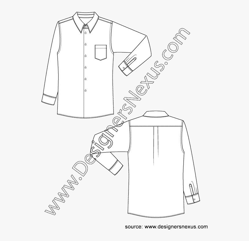 Classic Mens Dress V - Illustration, HD Png Download