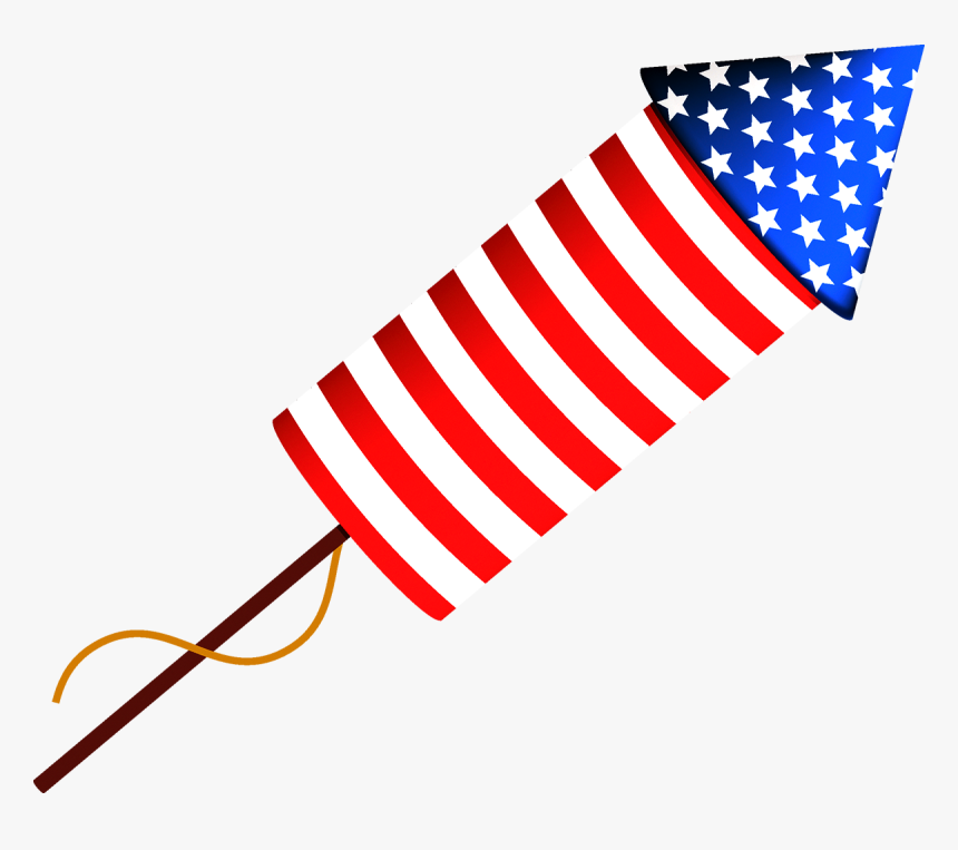 Firecracker Fireworks Independence Day Flag Of The - Usa Independence Day Clipart Fireworks, HD Png Download
