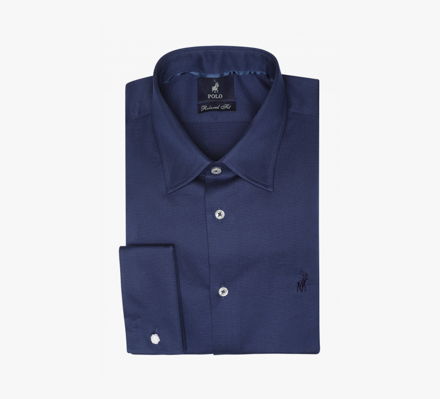 Proper Cloth Navy Cotton Melange Oxford, HD Png Download