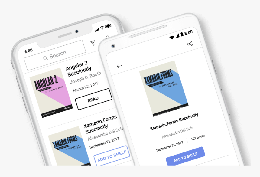 E-book Mobile App - Smartphone, HD Png Download