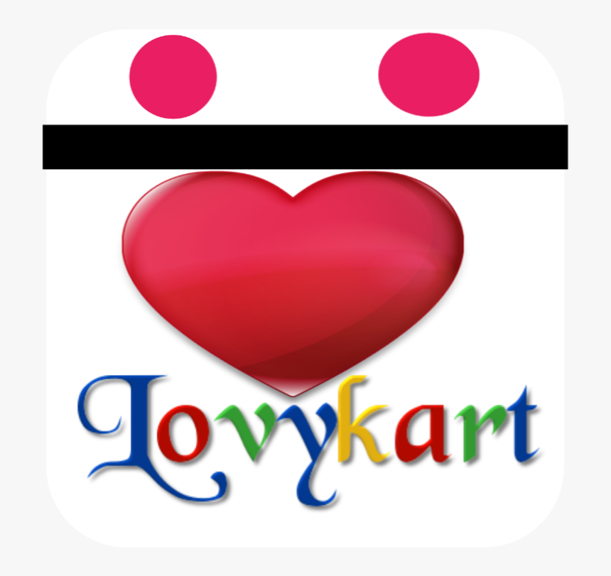 Lovykart E-commerce Logo - Heart, HD Png Download
