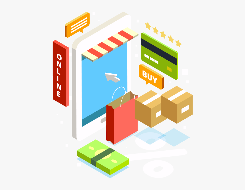 Ecommerce Website Development Company - Ecommerce Store E Commerce Web Development, HD Png Download