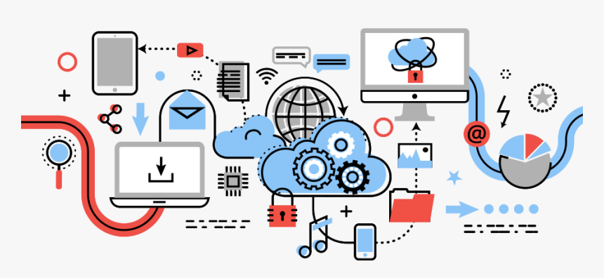 Transparent Cloud Hosting Png - Managed Cloud Hosting Services, Png Download