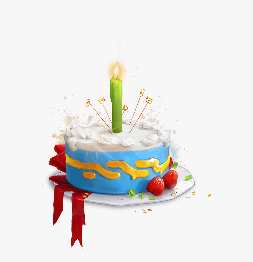 Anniversary Cake Png, Transparent Png
