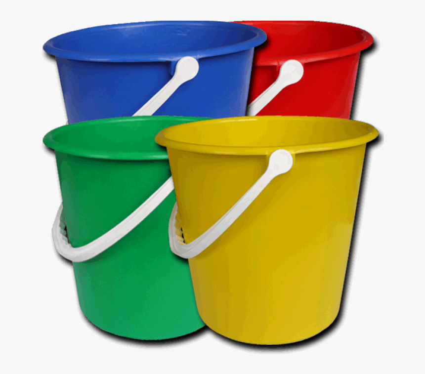 Plastic Bucket Png, Transparent Png