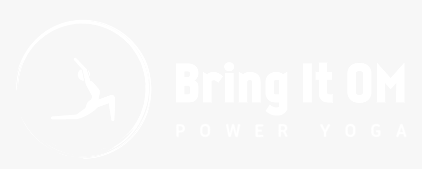 Bring It Om Power Yoga Llc - Johns Hopkins Logo White, HD Png Download