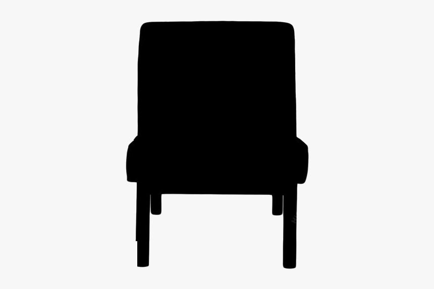 Transparent Simple Sofa Chair Clipart, Simple Sofa - Club Chair, HD Png Download