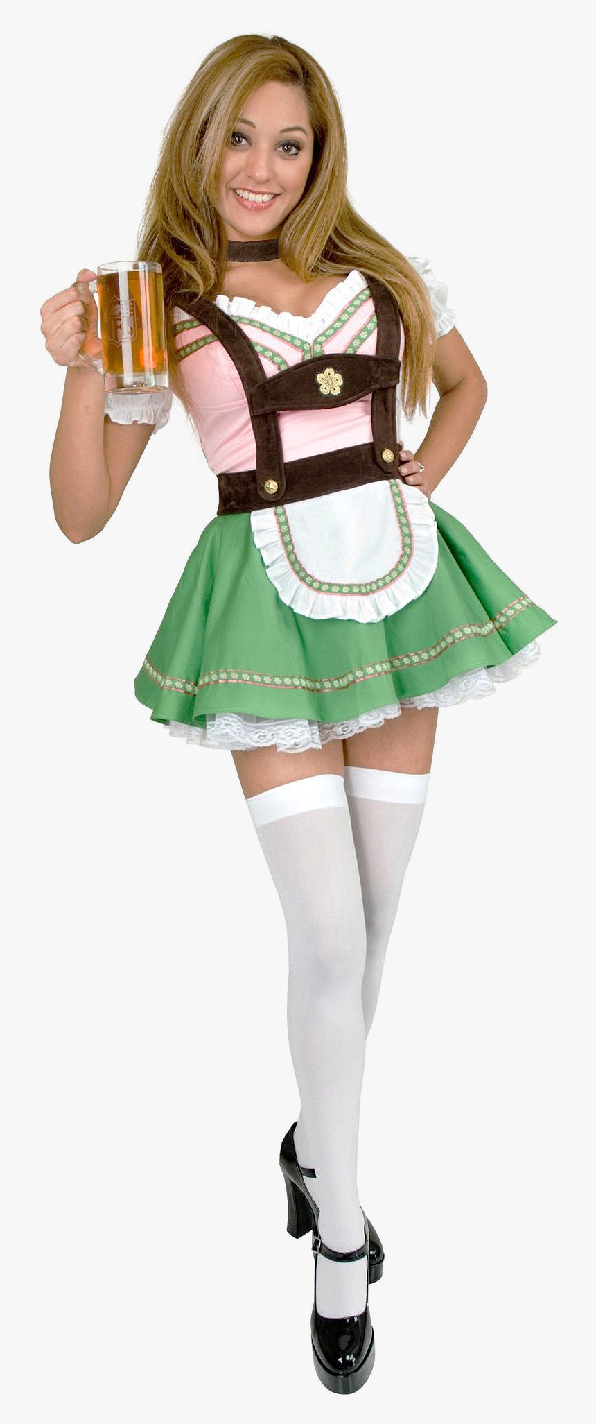 Beer Girl Costume, HD Png Download